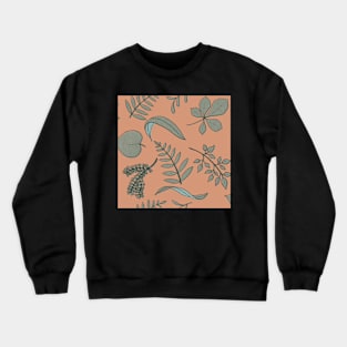 Pastel Orange Botany Crewneck Sweatshirt